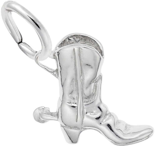 Image of Cowboy Boot w/ Spur Charm (Choose Metal) by Rembrandt
