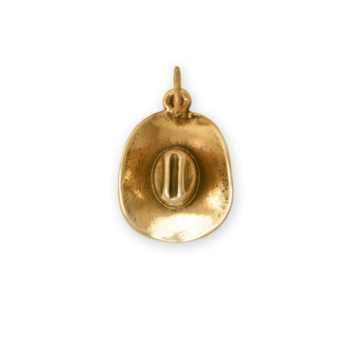 Image of Cowboy Hat Charm 925 Sterling Silver