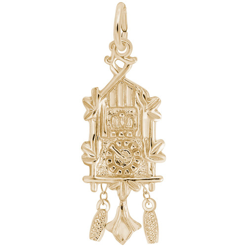 Cuckoo Clock Charm (Choose Metal) by Rembrandt — additional view
