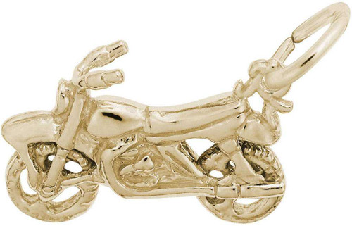 Image of Dirt Bike Charm (Choose Metal) by Rembrandt