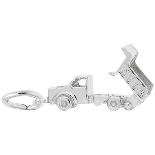 Dump Truck Charm - 8106-Silver-Dump-Truck-OP-RC.jpg