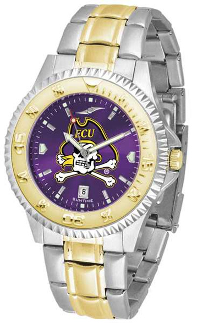 Image of East Carolina Pirates Competitor Two Tone AnoChrome Mens Watch