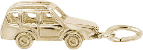 Image of European Taxi Cab Charm (Choose Metal) by Rembrandt