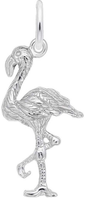 Image of Flamingo Charm (Choose Metal) by Rembrandt