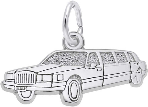 Image of Flat Limousine Charm (Choose Metal) by Rembrandt