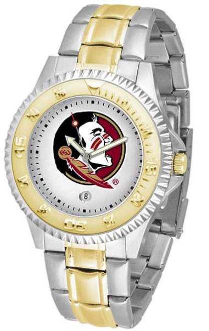 Image of Florida State Seminoles Competitor Two Tone Mens Watch