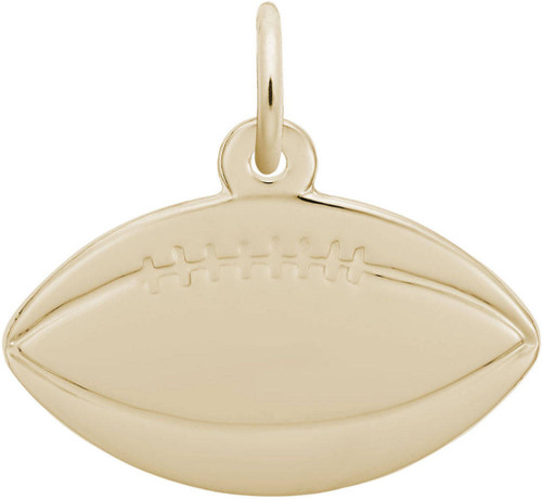 Football Charm (Choose Metal) by Rembrandt