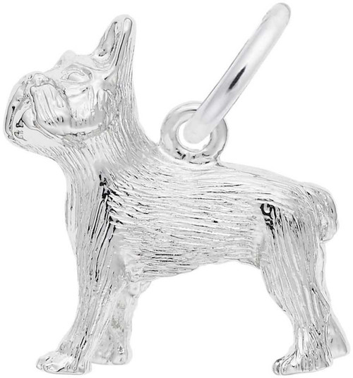 Image of French Bulldog Charm (Choose Metal) by Rembrandt