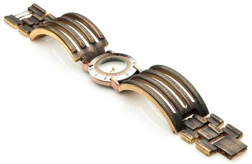 Image of Small Arche Brass - Forked WatchCraft Handmade Watch