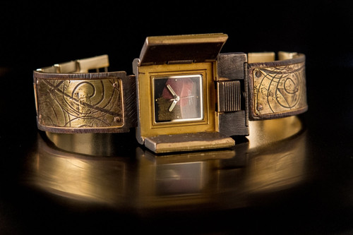 Image of Jaffa Gates Brass - Wide WatchCraft Handmade Watch