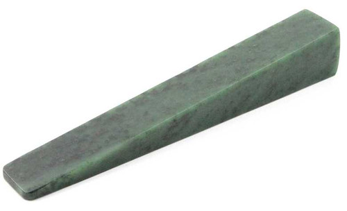 Image of Genuine Natural Nephrite Jade Door Stopper Wedge