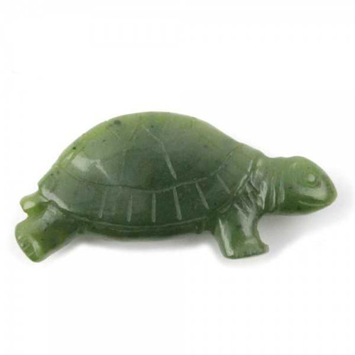 Image of Genuine Natural Nephrite Jade Turtle Magnet