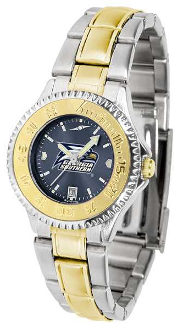 Image of Georgia Southern Eagles Competitor Ladies Two Tone AnoChrome Watch