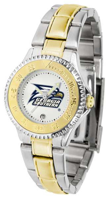 Image of Georgia Southern Eagles Competitor Ladies Two Tone Watch