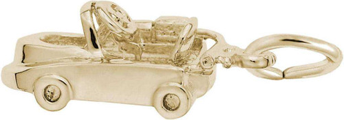 Image of Go Kart Charm (Choose Metal) by Rembrandt