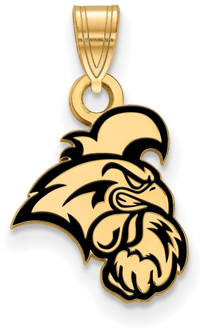Gold Plated 925 Silver Coastal Carolina University Sm Enamel Pendant by LogoArt