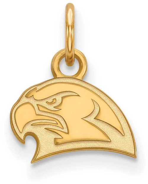 Image of Gold Plated Sterling Silver Miami University X-Small Pendant by LogoArt GP023MU