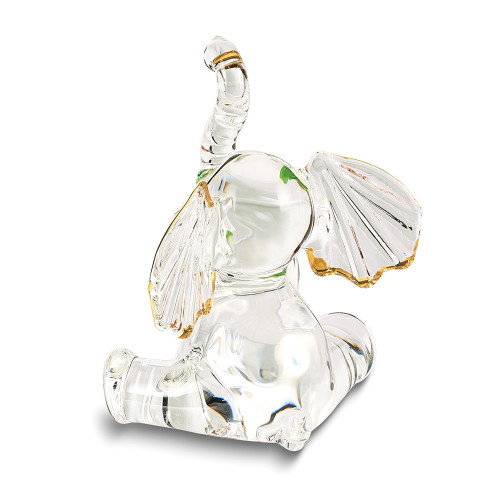 Good Luck Elephant Glass Figurine (Gifts)