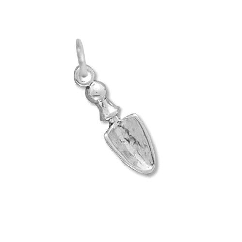 Image of Hand Trowel Charm 925 Sterling Silver