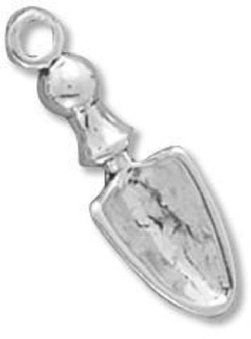 Image of Hand Trowel Charm 925 Sterling Silver