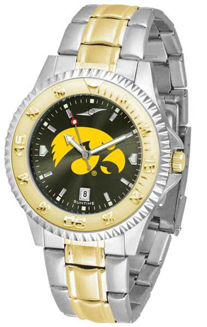 Image of Iowa Hawkeyes Competitor Two Tone AnoChrome Mens Watch