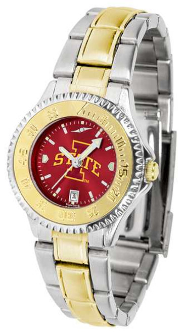 Image of Iowa State Cyclones Competitor Ladies Two Tone AnoChrome Watch