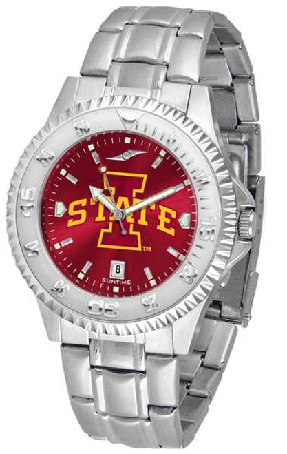 Image of Iowa State Cyclones Competitor Steel AnoChrome Mens Watch