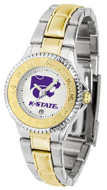 Image of Kansas State Wildcats Competitor Ladies Two Tone Watch