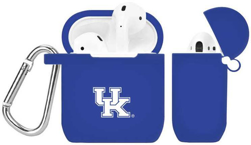 Image of Kentucky Wildcats Silicone Case Cover Compatible with Apple AirPods Battery Case - Royal Blue C-APA1-154