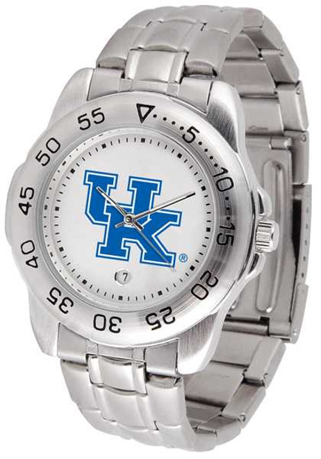 Image of Kentucky Wildcats Sport Steel Mens Watch