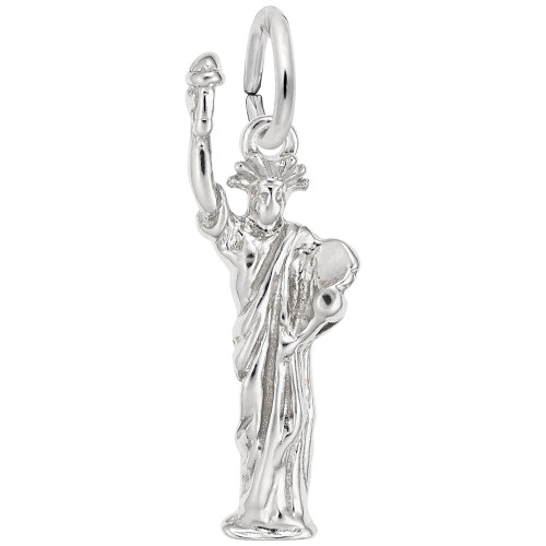 Image of Lady Liberty Charm (Choose Metal) by Rembrandt
