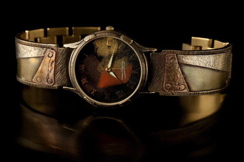 Image of Torres Three-Tone - Wide WatchCraft Handmade Watch