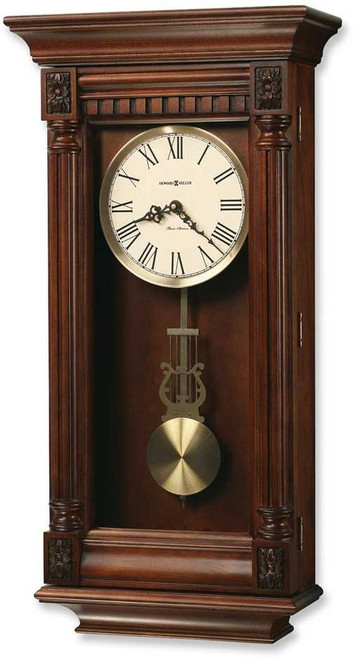 Image of Lewisburg Cherry Finish Quartz Wall Clock (Gifts)