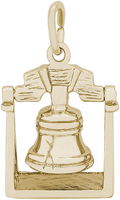 Liberty Bell Charm (Choose Metal) by Rembrandt