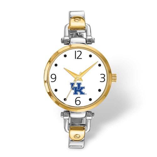 Image of LogoArt University of Kentucky Elegant Ladies 2-tone Watch