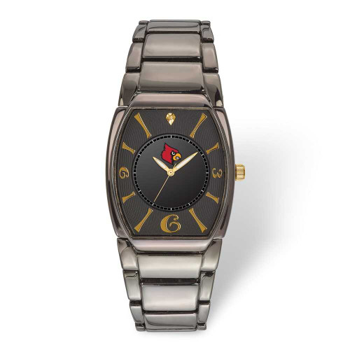 Image of LogoArt University of Louisville Executive Black-plated Watch