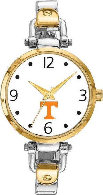 Image of LogoArt University of Tennessee Knoxville Elegant Ladies 2-tone Watch