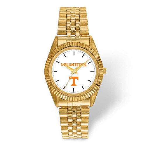Image of LogoArt University of Tennessee Knoxville Pro Gold-tone Gents Watch