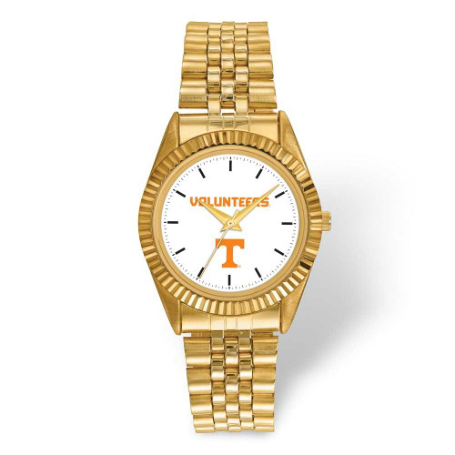 Image of LogoArt University of Tennessee Knoxville Pro Gold-tone Gents Watch