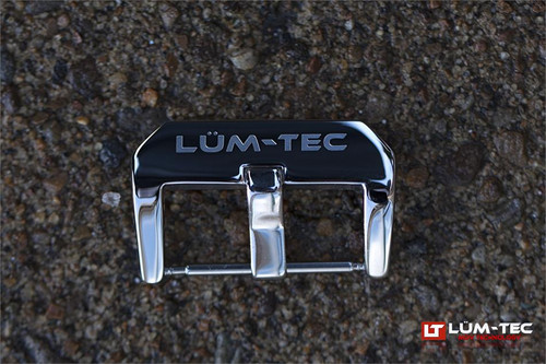 Lum-Tec Watches - Replacement Parts - 22mm Polished Stainless Steel Buckle