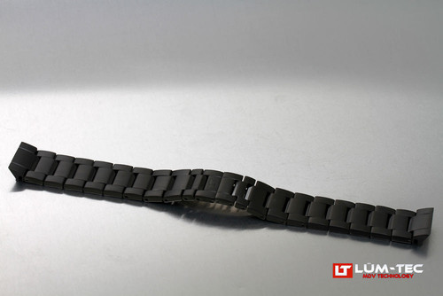 Image of Lum-Tec Watches - Replacement Parts - Black PVD V Series Bracelet