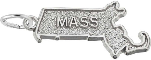 Image of Massachusetts Charm (Choose Metal) by Rembrandt