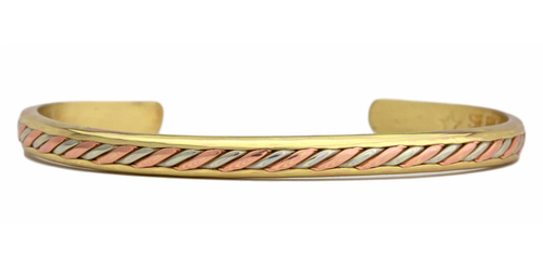 Image of Mayan Dome - Sergio Lub Handmade Cuff Bracelet (lub30)