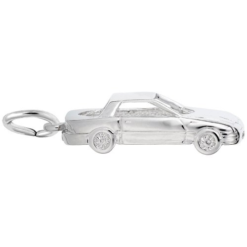 Image of Mid-Engine Sports Car Charm (Choose Metal) by Rembrandt