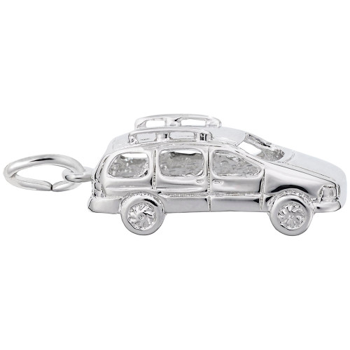 Image of Mini Van Charm (Choose Metal) by Rembrandt