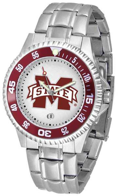 Image of Mississippi State Bulldogs Competitor Steel Mens Watch