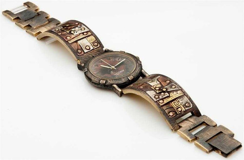 Image of Gaudi Three-Tone - Wide WatchCraft Handmade Watch