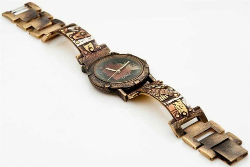 Image of Golan Three-Tone Narrow WatchCraft Handmade Watch