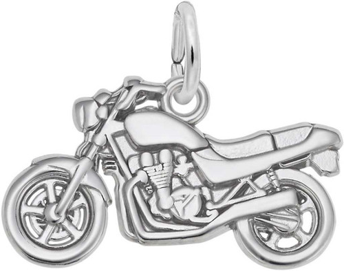 Image of Motorcycle Charm (Choose Metal) by Rembrandt