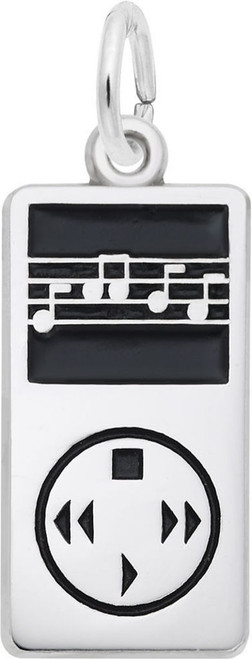 MP3 Player Charm (Choose Metal) by Rembrandt